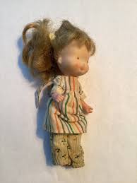 Vintage 1976 Ktc Knickerbocker HOLLY HOBBIE Vinyl Doll 6 ...