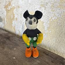 Vintage 1930s Steiff Mickey Mouse 4 1/2” Felt Disney Doll ...