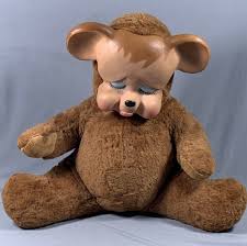 Vtg Pouty Bear Knickerbocker Stuffed Plush | eBay