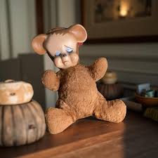 Vintage 1950s Sad Face Brown Bear: 11" Pouty Plush Toy - Etsy