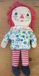 Vintage 60s 70s Knickerbocker Raggedy Ann Small Soft Stuffed Rag Doll 7.25" | eBay