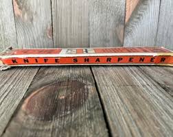 Vintage APEX Keen Edge Combination Sharpener Scissors Knife ...