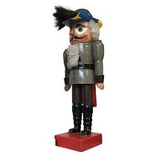 Nutcracker in grey uniform For Sale at 1stDibs
