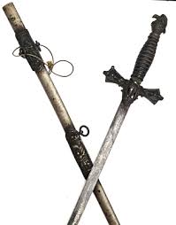 RARE KFM SWORD KNIGHTS OF FATHER MATTHEW CEREMONIAL SWORD W/ SCABBARD | eBay