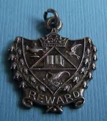 Vintage Reward sterling charm | eBay