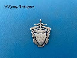 Antique Rowing English Silver Pendant/fob 1910 - Etsy
