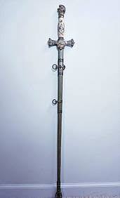 Antique Knights Of Columbus Ivory Handled Sword