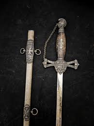 VINTAGE SWORD KNIGHTS of St John Sword Scabbard Fraternal ...