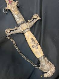 Sold at Auction: Antique Knights Templar Fraternal Sword
