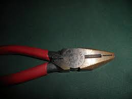 Vintage Red Handle Stanley 84-150 Wire Cutter Crimper Pliers ...