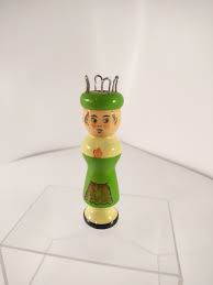 KNITTING NANCY Vintage Wood Strickliesel Bobbin Doll Sewing ...