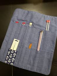 Knitting needle roll, knitting needle holder, Needle roll ...
