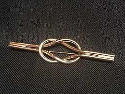 Napier “Cinch Knot” Sterling Brooch, Gold Plated | eBay