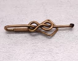 Vintage Swank Tie Clip Bar Gold Filled 1/40 10K R.G.F. W ...