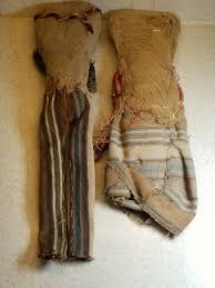 12"+ Indigenous Folk art dolls cloth hand made man and woman ...