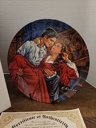 SCARLETT AND RHETT - THE FINALE Plate Gone With the Wind 10 ...
