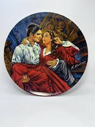 Scarlett and Rhett The Gone With The Wind Plate, Knowles ...