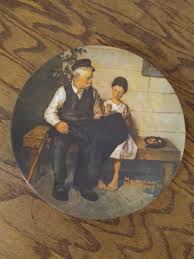 Norman Rockwell Collectors Plate, The Lighthouse Keeper's ...