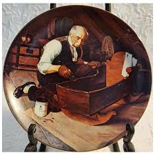 Grandpa's Gift" Vintage Plate by Norman Rockwell from ...