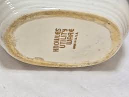 Vintage 1940s Art Deco Knowles Ceramic Pitcher With Fruit - Etsy