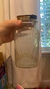 Vintage Knox Mason K Quart Jar Clear · Whatnot: Shop, Sell ...