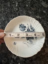 Royal Copenhagen Braided Blue Flower Shallow Bowl Georg Jensen New York 1981 | eBay