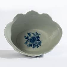 Mottahedeh Blue Canton Monteith Cachepot | Chairish