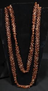 Necklace Brown Apple Seed 60" - 5/8" wide | eBay