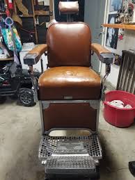 1950s Theo A Koch Barber Chair
