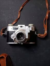 Kodak 35 rangefinder camera with Anastar 50mm lens and Flash ...