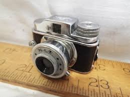 Vintage Hit Mini Spy Camera Made in Japan w/Yellow Leather ...