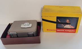 VTG Kodak Brownie Movie Camera Model II w/ f/2.7 Lens Original Box | eBay