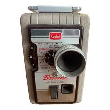 Vintage Kodak Brownie 8mm Movie Camera II Silver 13mm f/2.3 Lens Kodachrome Film | eBay