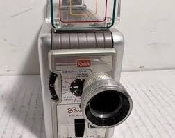 Vintage 1950s 8mm Movie Camera Roll Film Video Recorder Rotating Dial 3 Lens Model 134 Bell & Howell Chicago 1955 - Etsy Hong Kong