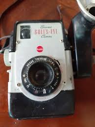 Vintage Kodak Brownie Bull's-Eye Camera with Flash: Untested ...