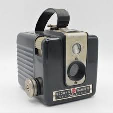 Vtg Kodak Brownie Hawkeye Box Camera Flash and 33 similar items