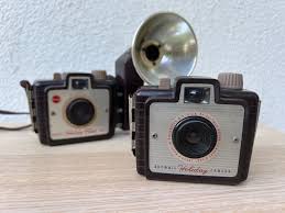 Vintage Kodak Brownie Holiday Camera | Brown Lace Strap and ...