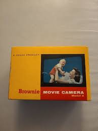 VINTAGE KODAK BROWNIE 8MM MOVIE CAMERA- MODEL 2 IN ORIGINAL ...