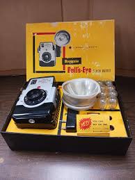Kodak Brownie Bulls Eye Camera Kit with Flash Outfit - Bulbs - Original Box | eBay