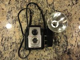 KODAK BROWNIE STARFLEX VINTAGE CAMERA WITH KODALITE MIDGET ...