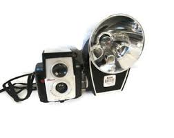 Vintage Kodak Brownie Starflex Camera With Rotary Flasholder ...