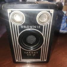 Antique BROWNIE Target Six-16 Camera Art Deco Eastman Kodak Box Film Camera USA - Etsy Canada