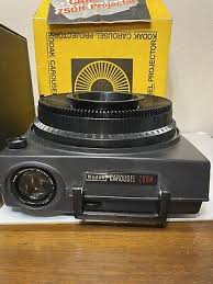 Kodak carousel slide projector 750H, 1 tray and manual ...