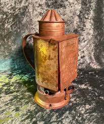 Antique Kerosene Tin Lantern Universal No.2 Signal Corps or ...