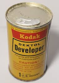 1960s NOS Rare Old Vintage Kodak Dektol Developer Tin Can ...
