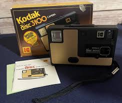 VINTAGE KODAK DISC 3100 CAMERA W/Box And Manual. Untested. | eBay