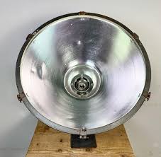 Large Vintage Industrial Aluminium Factory Wall Spotlight, 1970s For Sale at 1stDibs
