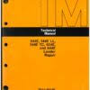 Used John Deere 544E 544E LL 544E TC 624E 644E Loader Repair Technical Manual