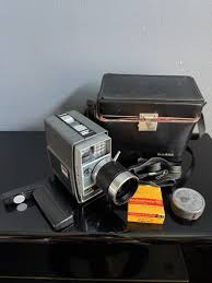 VTG Kodak Electric 8 Zoom Camera Bundle - Incl Handle Straps Etc + Case READ | eBay