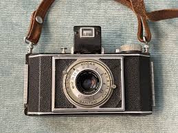 Kodak Bantam f/4.5 Folding Art Deco 828 Compact Black Film ...